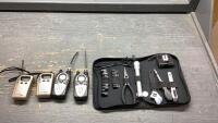 SMALL TOOL KIT + WALKIE TALKIES