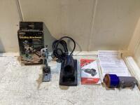 BOX OF ADJUSTABLE GRINDING WHEEL, DRILL SHARPENER, DRILL BIT GRINDING ATTACHMENT