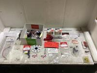 BOX OF MISC ELECTRONICS RC PARTS