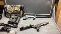 PAINTBALL GUNS AND ACCESSORIES