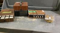 VINTAGE BELL + HOWELL SLIDE CUBE + HOLDER, AUDIO AMP, SWAG KIT