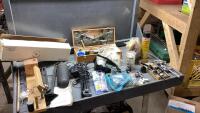 FLY TYING EQUIPMENT - MAGNIFING LAMPS, DUBBING MACHINE, LURE MAKER SPINNER TOOL , ORVIS FLY VISE