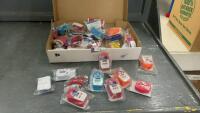 ASSORTED KELLOG&rsquo;S MINI PROJECTOR ALARM CLOCKS & COMPASSES