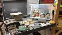 GOOD TOTE OF FLY FISHING/TYING SUPPLIES