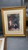 OAK FRAMED MIRROR & VARIOUS PICTURES - 2