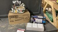 CHRISTMAS VILLAGE PIECE + BOX OF ELECTRICAL SMART DIMMERS