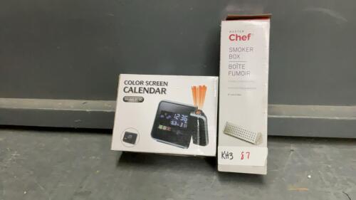 MASTERCHEF SMOKER BOX AND COLOR SCREEN CALENDAR