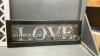 SAYING ON WOOD, BEVELLED MIRROR, SAYING ON GLASS - 3