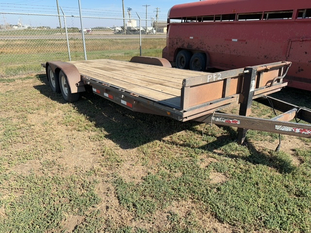 20 foot equipment trailer