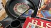 TOTE OF BOARD GAMES - RISK, CONCENTRATION, ROULETTE WHEEL, TROUBLE, PUZZLES - 5