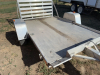 2014 Aluma single axle Utility trailer with ramp