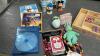 COLLECTION OF DISNEY TOYS, TOYS IN EGGS, DISNEY STAMPS, A FEW DVD'S, BOOT MONEY BANKS - 4