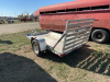 2014 Aluma single axle Utility trailer with ramp - 4