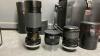 CANON FILM CAMERA W/ (3) EXTRA LENSES & FLASH - 5