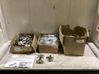 (3) BOXES OF CABINET DOOR HINGES