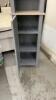 NARROW GREY CABINET W/ LOWER DOOR - 3