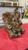 LARGE RESIN DECOR ELEPHANT & BABY