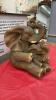 LARGE RESIN DECOR ELEPHANT & BABY - 2