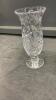 (2) CRYSTAL VASES - ONE IS PINWHEEL CRYSTAL - 2