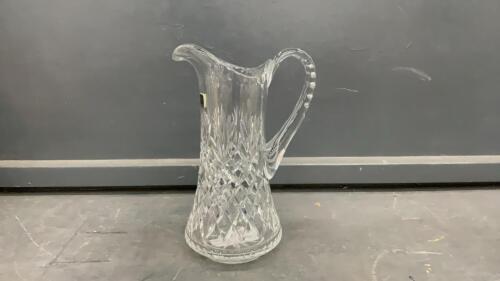 CRYSTAL WATER PITCHER - MADE IN GERMAN DEMOCRATIC REPUBLIC