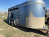 1996 Southland 16 foot bumper pull stock trailer - 5