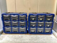 (2) MASTERCRAFT PLASTIC ORGANIZER