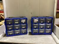 (2) PLASTIC MASTERCRAFT ORGANIZER