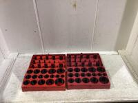 (2) TOOL VALLEY METRIC O-RINGS ASSORTMENT - METRIC & SAE