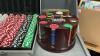 (2) CASES & CAROUSEL OF POCKER CHIPS - 4