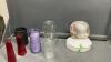 COLLECTOR PLATE, VASES,