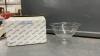 PRINCESS HOUSE GLASS COMPOTE ON PEDESTAL