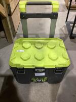 RYOBI LINK ROLLING TOOL BOX & CONTENTS