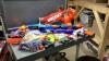 LARGE ASSORTMENT OF NERF GUNS