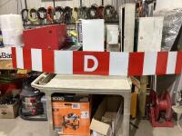 FOLDABLE DANGER SIGN