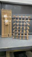 WINE BOTTLE HOLDER AND SHOE RACK