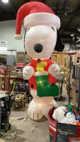 SHELF #4 - BOX OF INFLATABLES , CHRISTMAS LIGHTS