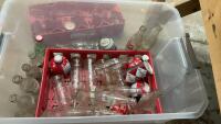TOTE W/ COCA-COLA BOTTLES & A CRATE