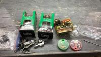 DOOR KNOBS , FISHING REEL, SINKERS, CLAMPS