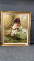 YOUNG BALLERINA PICTURE - TEXTURED