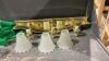 (2)ITEMS - ROLLER SHADE(PLASTIC) + VANITY LIGHT FIXTURE - 2