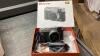 BOX W/DIGITAL CAMERA, VIVITAR DIGITAL CAMERA BINOCULARS, CAMERA BAG, WALLET, MOVIE SPICER - 4