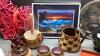 BOX W/ASIAN THEME TEA SET, BOAT PLACEMATS + COASTER, PICTURE - 4