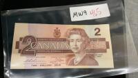 CANADA 1986 $2 BILL