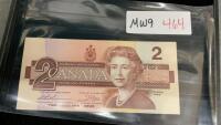 CANADA 1986 $2 BILL