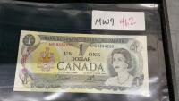 CANADA 1973 $1 BILL