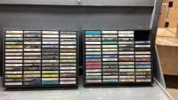 (2) FLATS OF CASSETTES