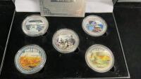 WORLD WAR II TOKENS IN BOX