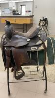 ROYAL KING 14&rdquo; WESTERN SADDLE W/ SADDLE PAD