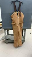 WORK KING LINED OVERALLS - SIZE L