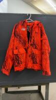 &ldquo;MOUNT&rsquo;N PRAIRIE BRIGHT ORANGE JACKET - SIZE L